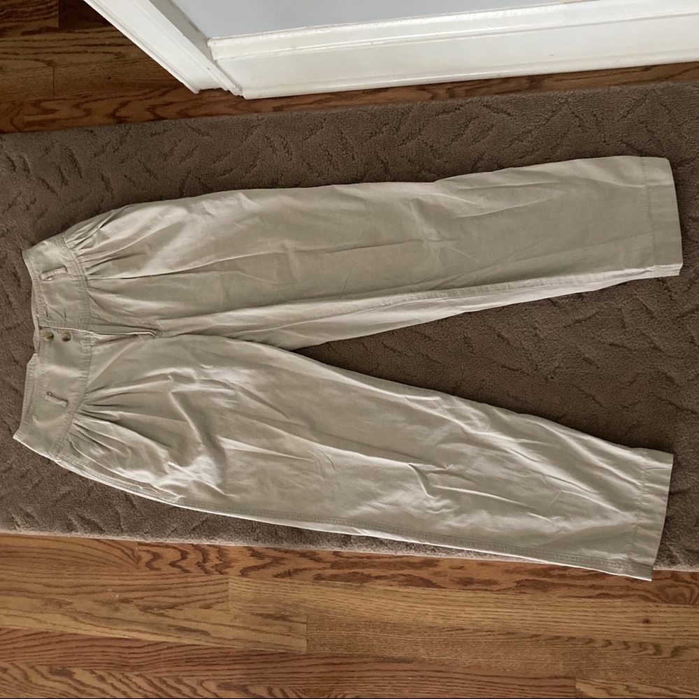 Vintage pleated pants